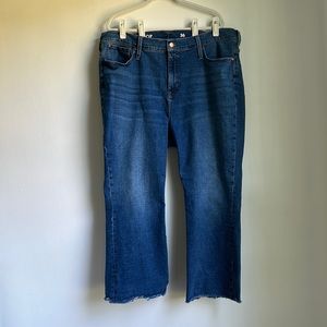 J.Crew Demi-Boot Crop Jeans, Ocean Wash, Size 36